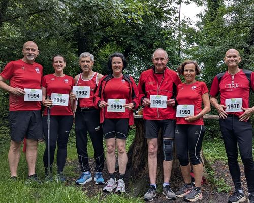 Lauftreff des TSV Talheim am Tag des Laufens aktiv