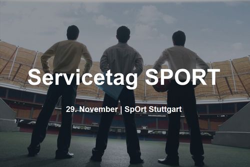 Servicetag SPORT 2018: Vereinsmanagement und Sportentwicklung aktiv angehen