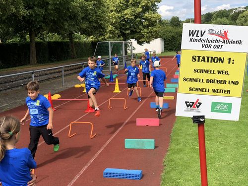 WLV Kinderleicht-Athletik VOR ORT in Igersheim - „Klein aber Fein“