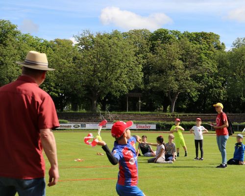 Part 2 des Projekts "Grundschule trifft Kinderleichtathletik" in Ludwigsburg 