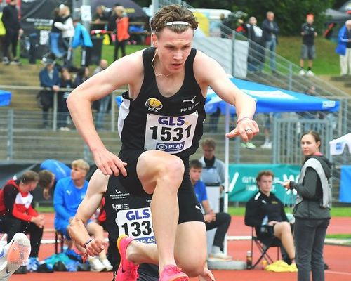 Kurt Lauer (LAZ Ludwigsburg) bei der DM U18/U23 in Mönchengladbach 2024